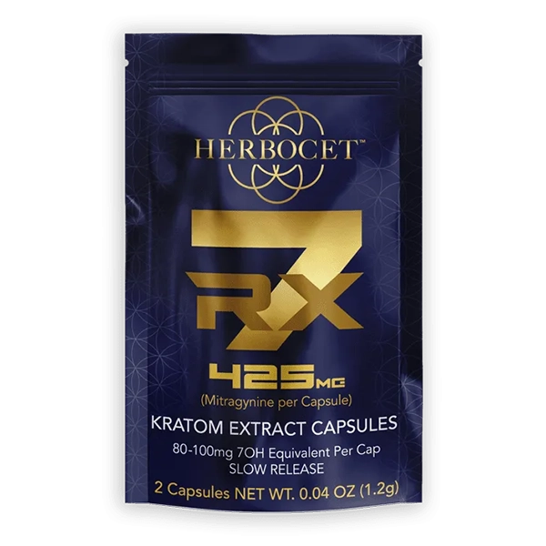 Herbocet 7RX 425mg Capsules